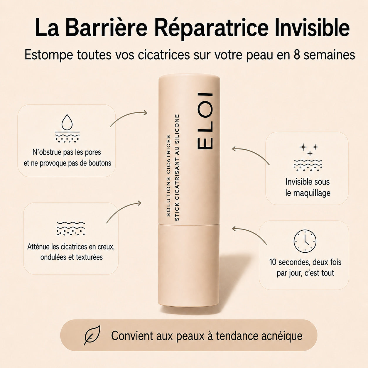 Stick Silicone Anti-Cicatrices